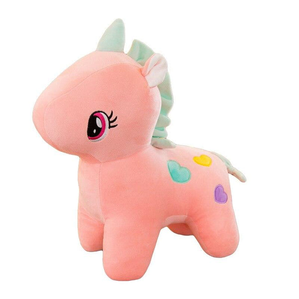 Orange Unicorn Plush